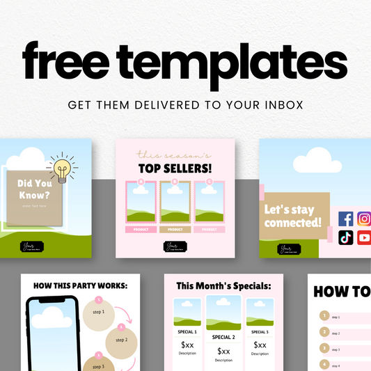 FREE - Canva Party Template