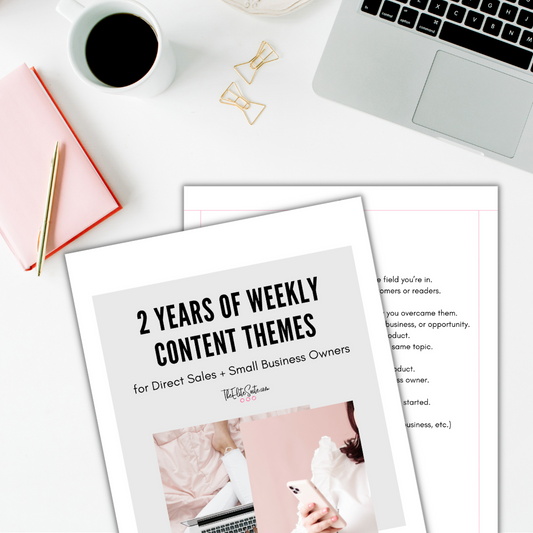 2 Years of Weekly Content Themes