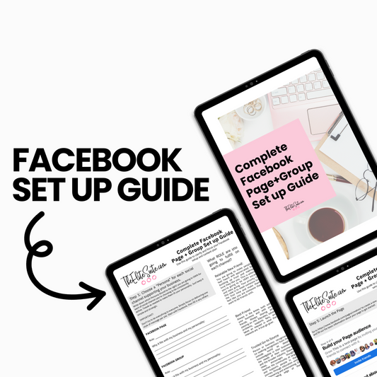 Complete Facebook Page+Group Set up Guide
