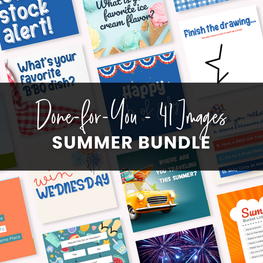Done-For-You Summer Graphics BUNDLE!