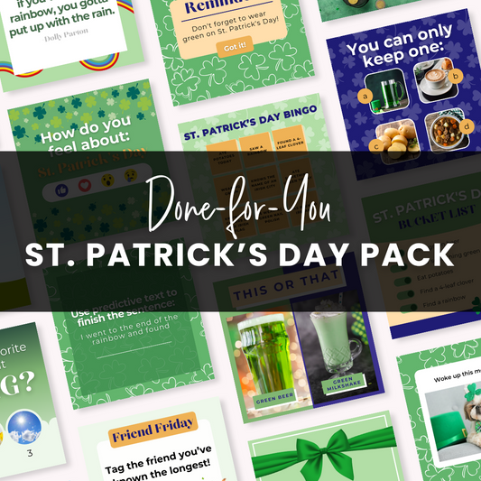 Done-for-You St. Patrick's Day Graphics Pack