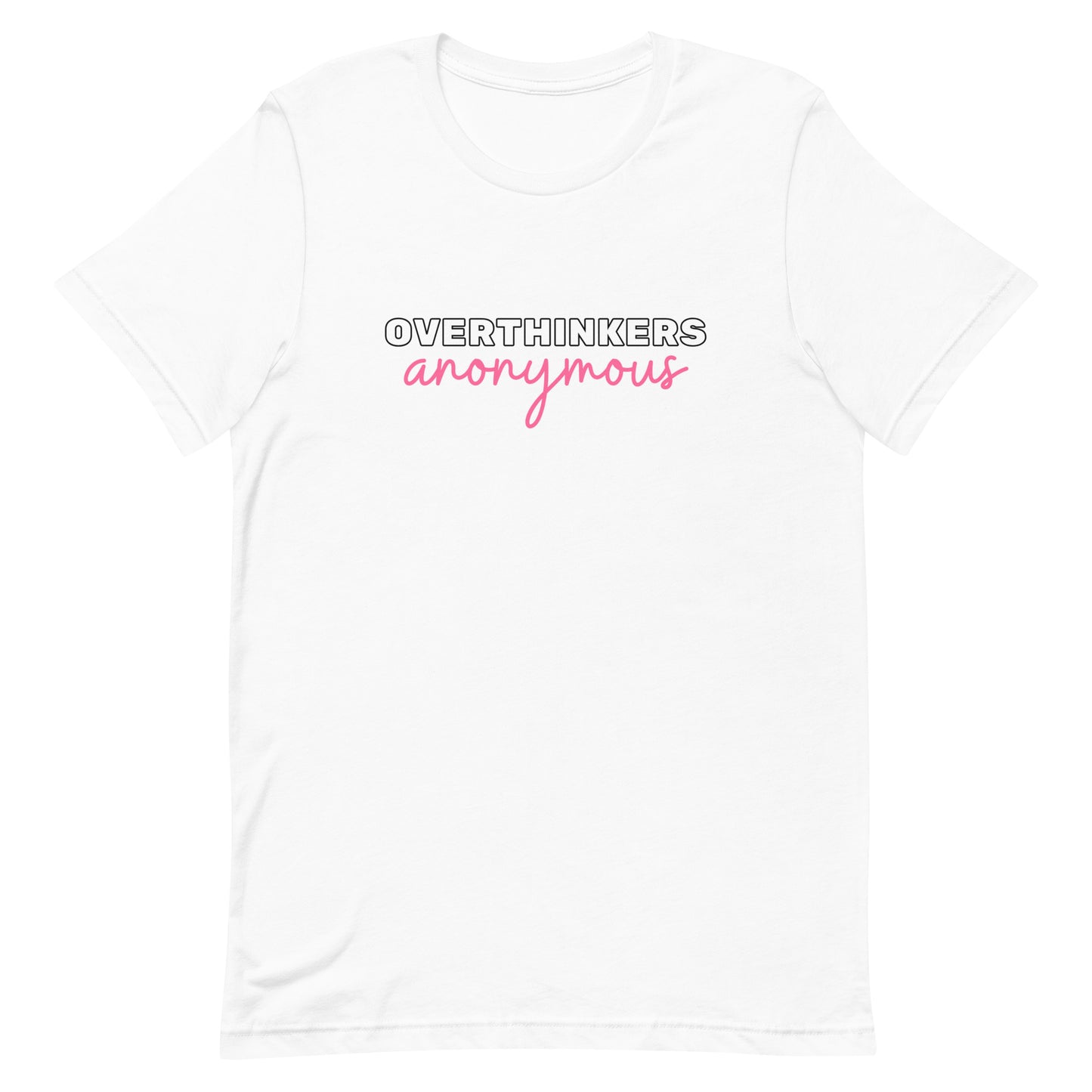 Overthinkers Anonymous Cotton T-shirt