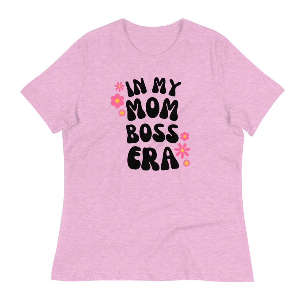 IN MY MOM BOSS ERA - Women's Relaxed T-Shirt